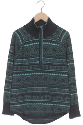 Eddie Bauer Pullover Damen Strickpullover Strick Oberteil Gr. S Grün #nbgkame