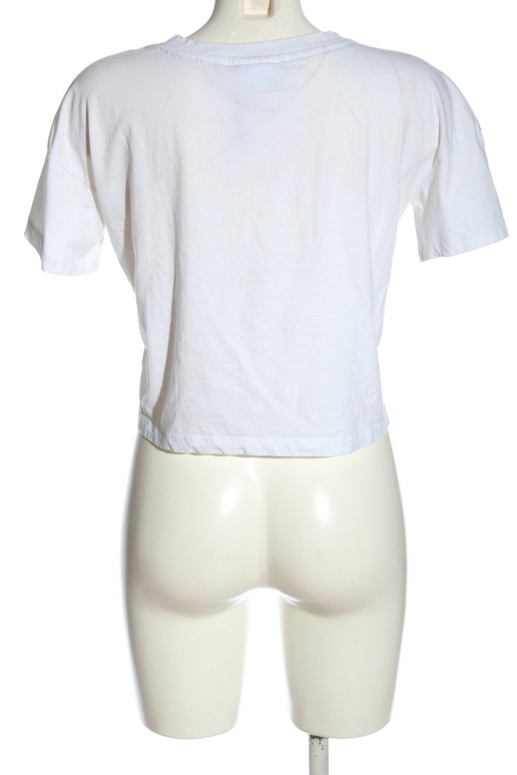 FILA Camicia cropped Donna Taglia IT 40 bianco blu rosso stile casual