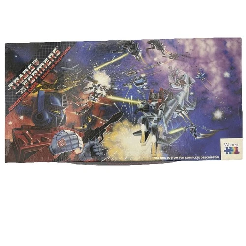 Vintage 1984 Transformers Adventure Board Game Milton Bradley Complete