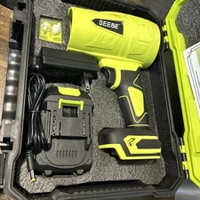 NEW Seese Cordless storm machine - handheld leaf blower & battery & charger