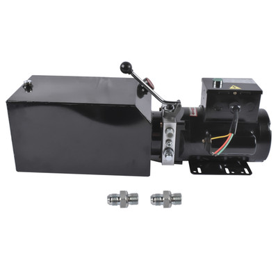 14 Quart Hydraulic Power Unit Pump 2950 PSI Car Lift 3 HP for 2 Post Lift Pump