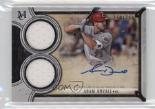 2018 Museum Collection Signature Swatches Dual Relic /299 Adam Duvall Auto 0i87
