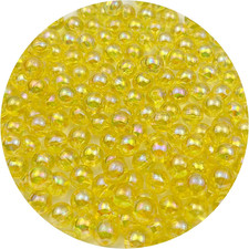 400 Pcs 8Mm Acrylic round Beads AB Colors Craft Beads round Spacer Beads with Ho