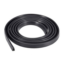 Edge Trim U Seal Extrusion Silicone Black Fits 0.1-1.5mm Edge 3.3ft