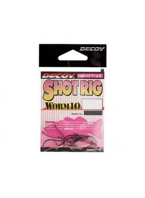 Decoy Worm 10 Shot Rig Haken – Japanisch, scharf, starke Drop Shot Haken - Bild 1 von 2