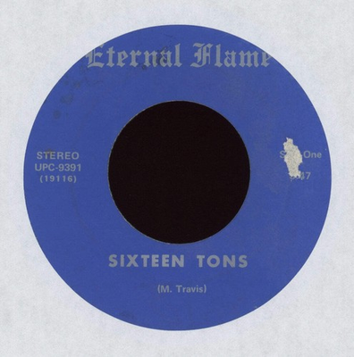 #ad Eternal Flame Sixteen Tons Oh Baby Private Press Garage 45 $57.99