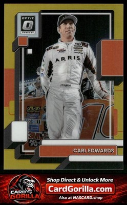 2023 Donruss #59 Carl Edwards Optic Gold #/10