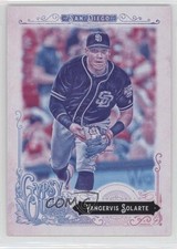 2017 Topps Gypsy Queen Missing Black Plate Yangervis Solarte #47 fm0