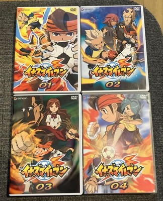Inazuma Eleven DVD Volumes 14 Soccer Anime Japan  Sealed