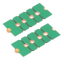 M.2 2230 to 2242/2260/2280 NVMe NGFF SSD Adapter Card 2 Pack Green