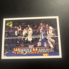 WWF Classic 1990 WrestleMania Card #139 Rhythm & Blues & manager Jimmy Hart WWE