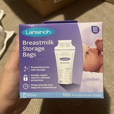 Lansinoh Breastmilk Breast Pump Storage Bag - 20470 - 100 count
