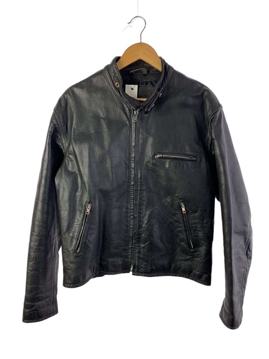 Kakuishi/Single Rider Jacket/Xl/Leather/Blk// 21901