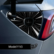 Ludicrous Performance Mode Tesla Charge Port Wrap  Model Y