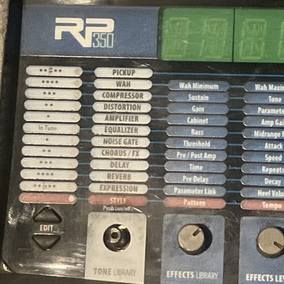 DigiTech RP350 エフェクター 中古品 DigiTech RP-350 Multi-Effects Guitar Effect Pedal for sale online