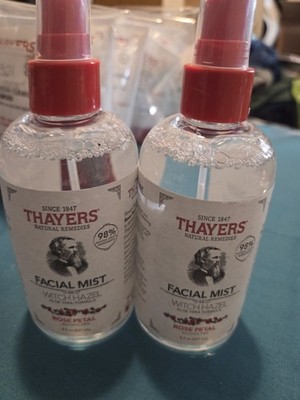 New THAYERS Facial Mist. Rose Petal 2 Pack.  8 Fl Oz.         #320