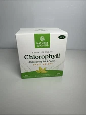 Natures Sunshine Extra Strength Chlorophyll Detoxifying Stick, Sweet Melon 30 Ct
