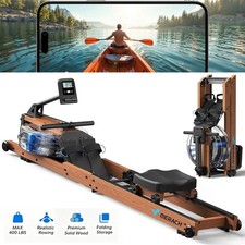 MERACH R28 Foldable Water Rowing Machines for...