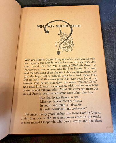 1953 Whitman Mother Goose Complete Nursery Rhymes Hilda Miloche HC - Picture 8 of 15