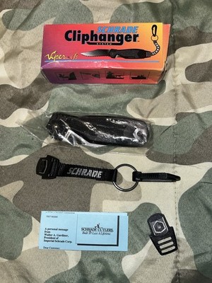 Schrade Cliphanger Viper CH8 Serrated Pocket Knife Made in USA New In Box