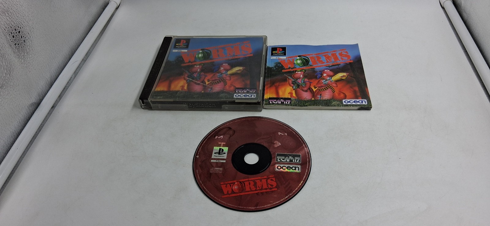 Jeu Sony Playstation 1 PS1 Worms complet