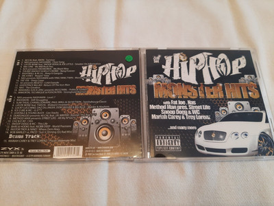2CD HIP HOP MONSTER HITS (NAS, RZA, FAT JOE, 2PAC, ICE CUBE, ...) (NEUWERTIG)