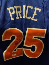 Mark Price Autograph Jersey Cleveland Cavaliers Beckett Certified