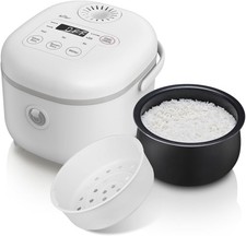 Bear Rice Cooker DFB-B20A1 2L Electric Smart Rice Cooker 420W White UK 240V