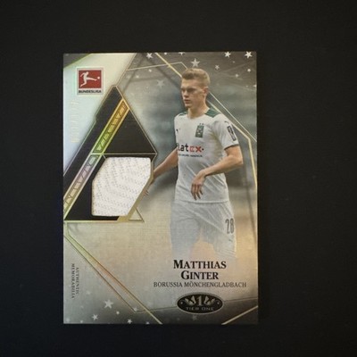 21-22 Topps Tier One Bundesliga Matthias Ginter Patch /127 Borussia MG