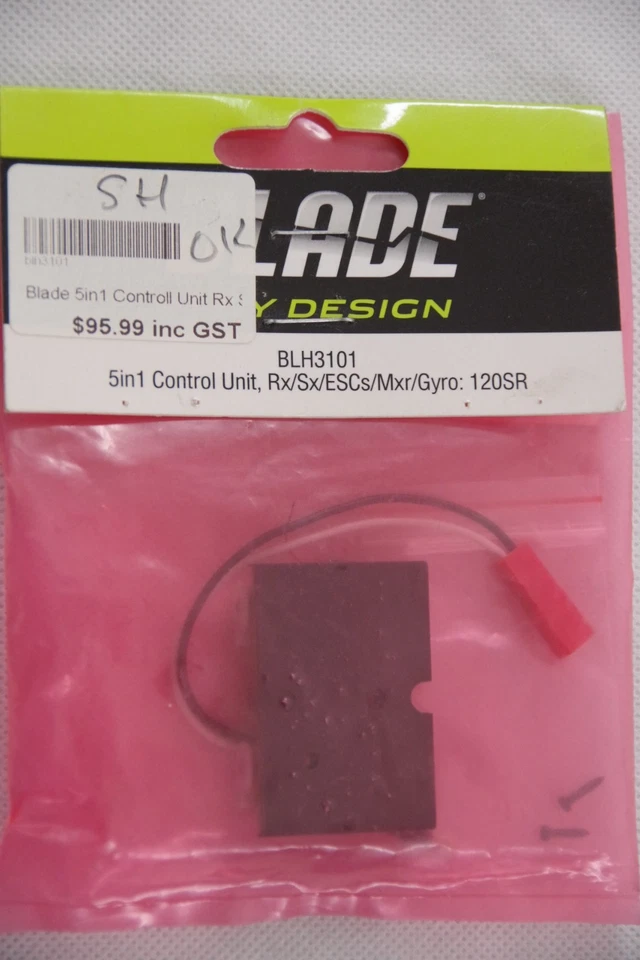 Blade 5-in-1 Control Unit,RX/Servos/ESC/Mixer/Gyro 120SR - BLH3101 - Image 3 of 4