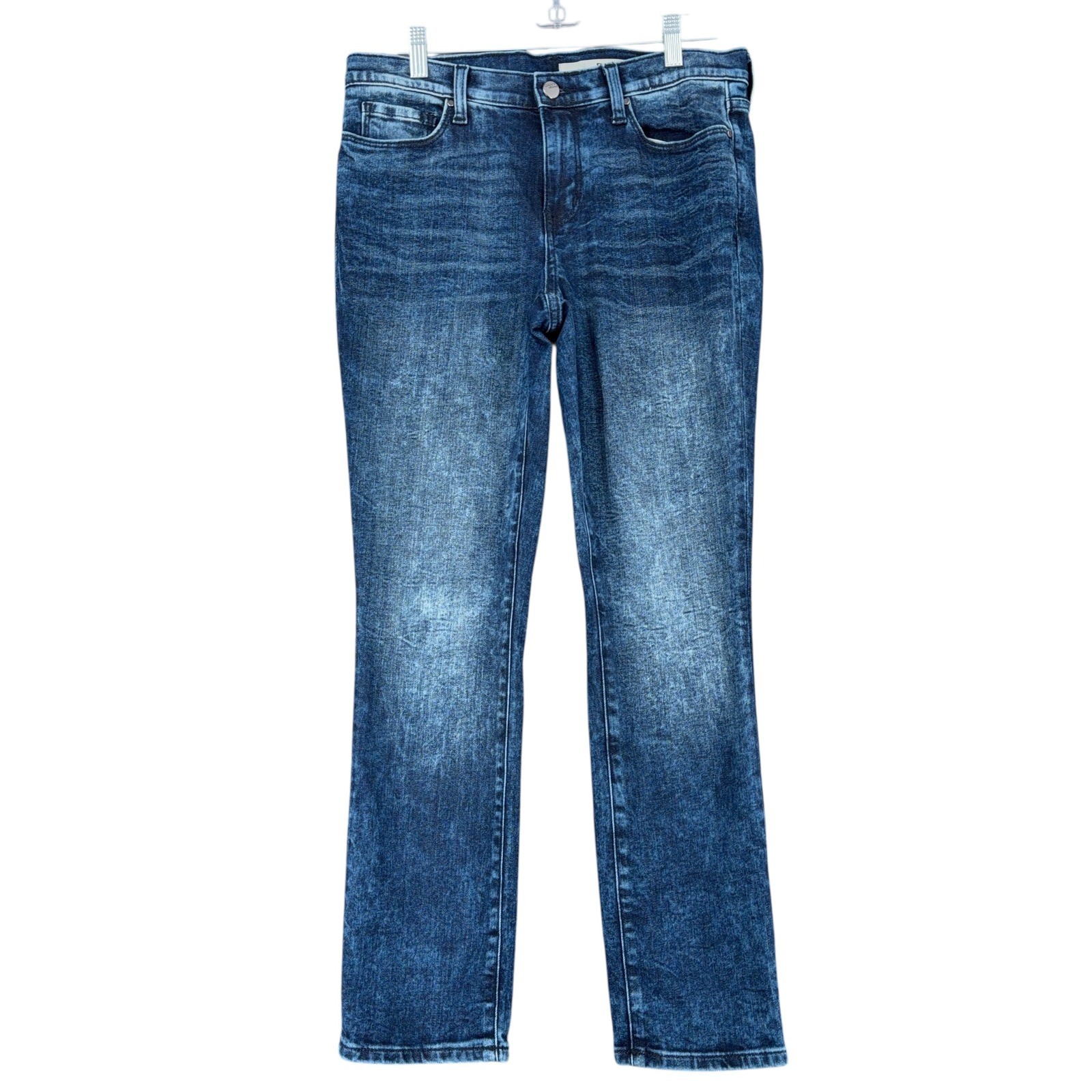 DKNY Jeans Womens Size 4 Blue Wash Straight Leg Denim Jeans