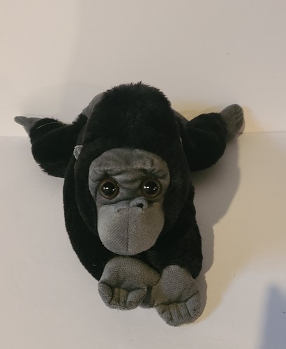 FAO Schwartz Adopt A Pet Black Gorilla Plush Stuffed Animal