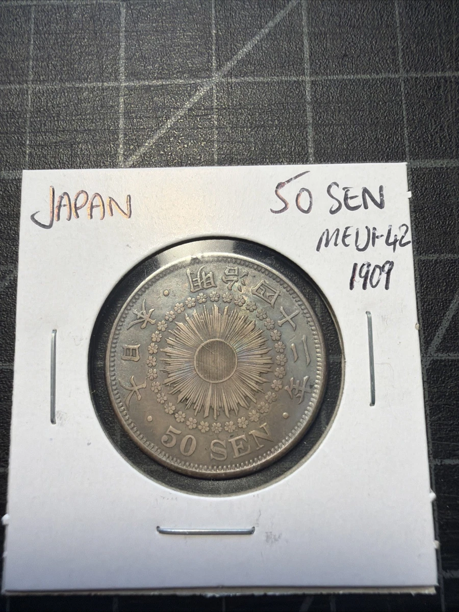 Silver 1909 Year Japanese Coins for sale | eBay