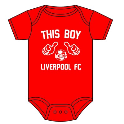 liverpool baby shirt
