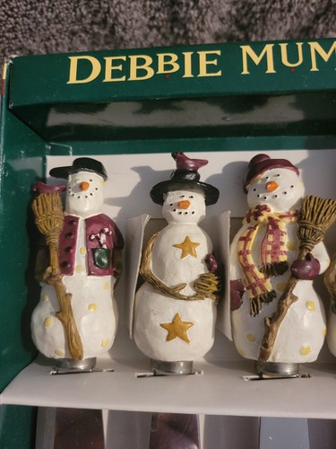 Debbie Mumm Spreaders Snowmen model 12655 about 4" long - Picture 4 of 6