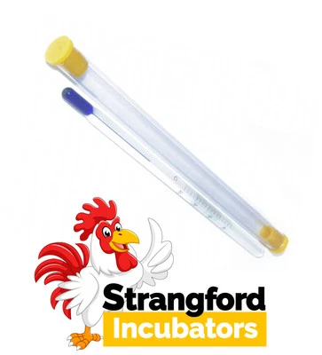 NEW, Brinsea Incubator (Octagon, Mini) In-Glass Thermometer (Poultry, Hatching)