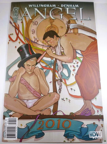 🩸💀 ANGEL #28 VF JENNY FRISON HOLIDAY EXCLUSIVE VARIANT IDW 2017 BUFFY BTVS HTF