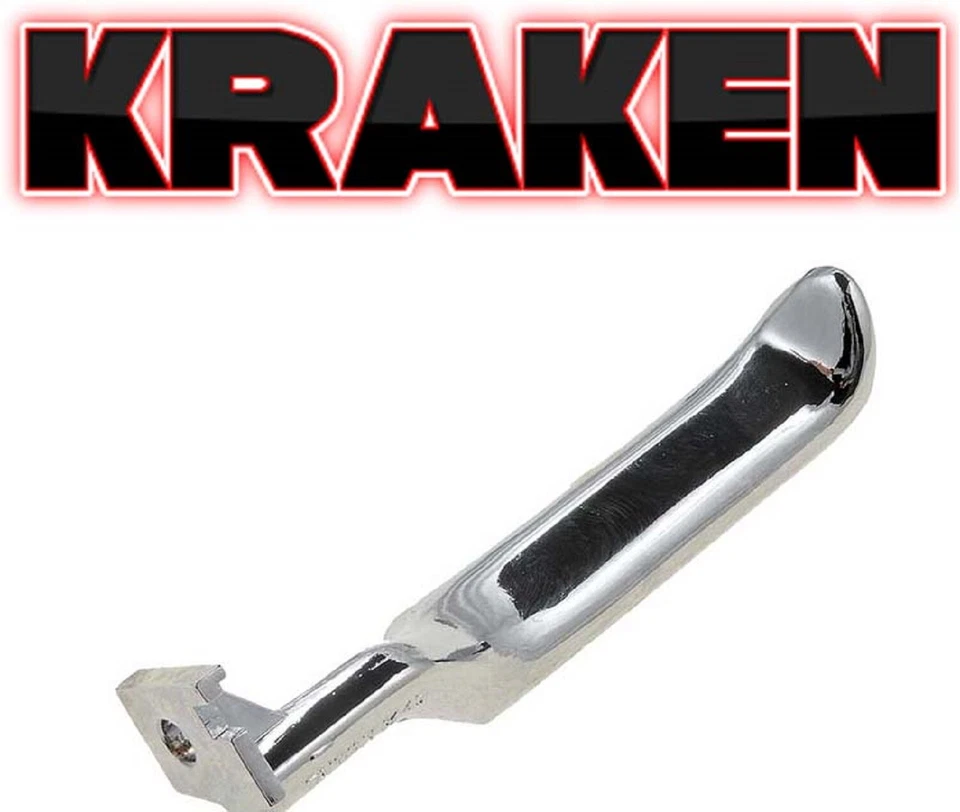 Manija de puerta interior para camioneta Ford 1980-1996 F150-F350 metal cromado izquierda Foto 2 de 4