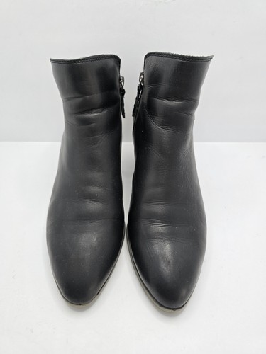 Frye | 'Judith' black leather zip-up ankle booties | WMS 10 - 第 3/9 張圖片