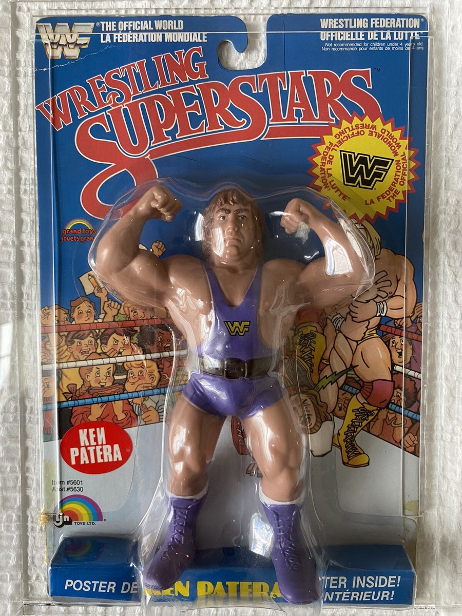 Ken Patera LJN Series 4 Wrestling Superstars WWF Figure MOC