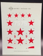 Směr | No. 0832 | 1:72 Polikarpov I-153 Čajka Decals