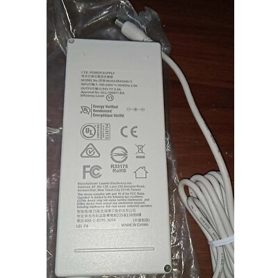  NUA3-6540240-11 54V 2.4A 130W 5.5x2.5mm AC Adapter charger