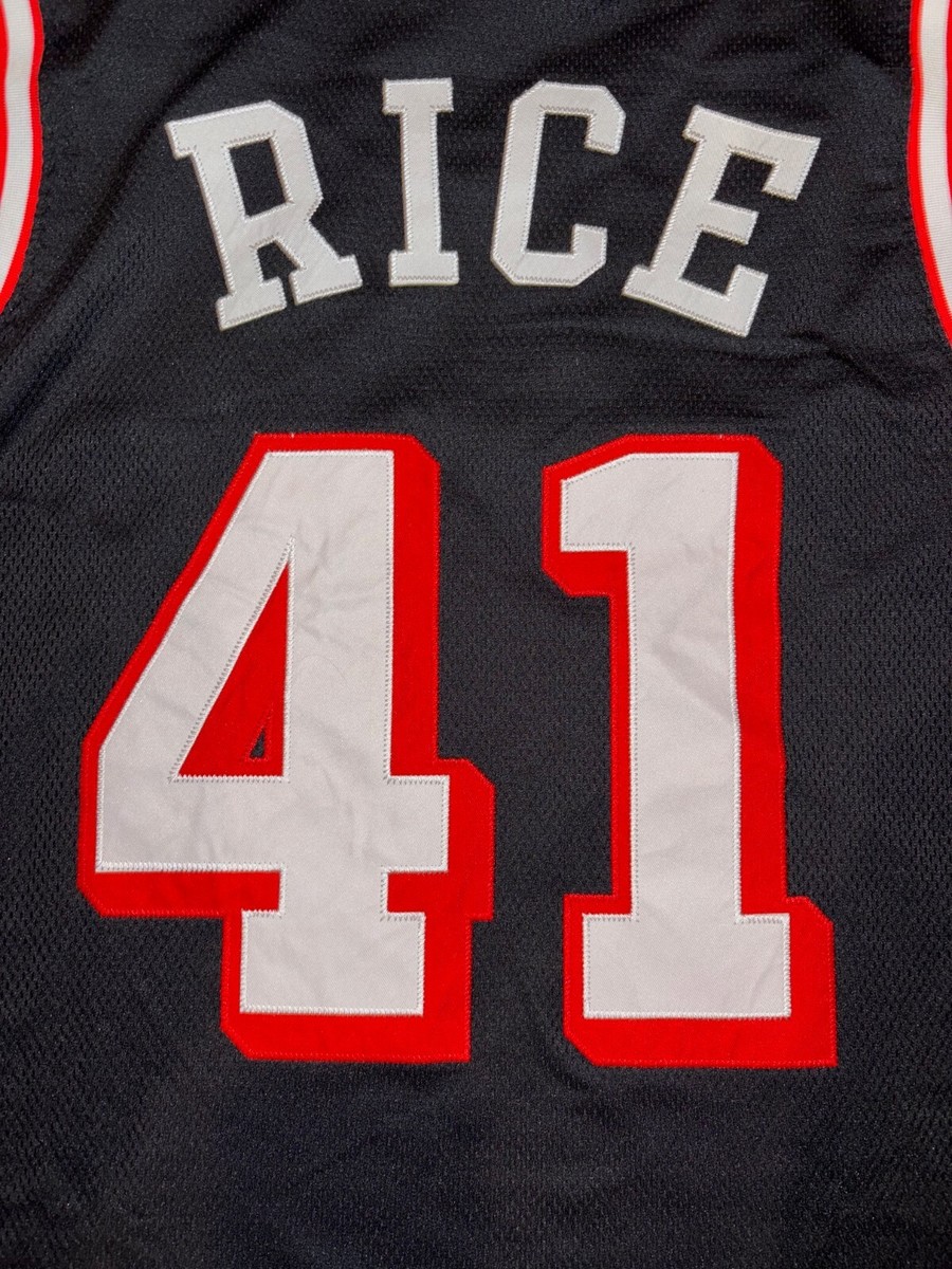 Glen Rice 41 CHAMPION Basketball Jersey - Large - Black