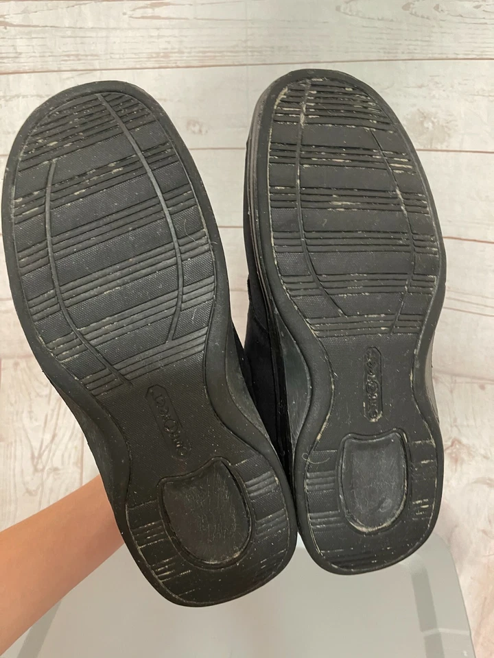 Orthofeet Zapatos 525 Para Hombre Zapatos Elásticos Negros Talla 11 1/2 Ancho Foto 2 de 4