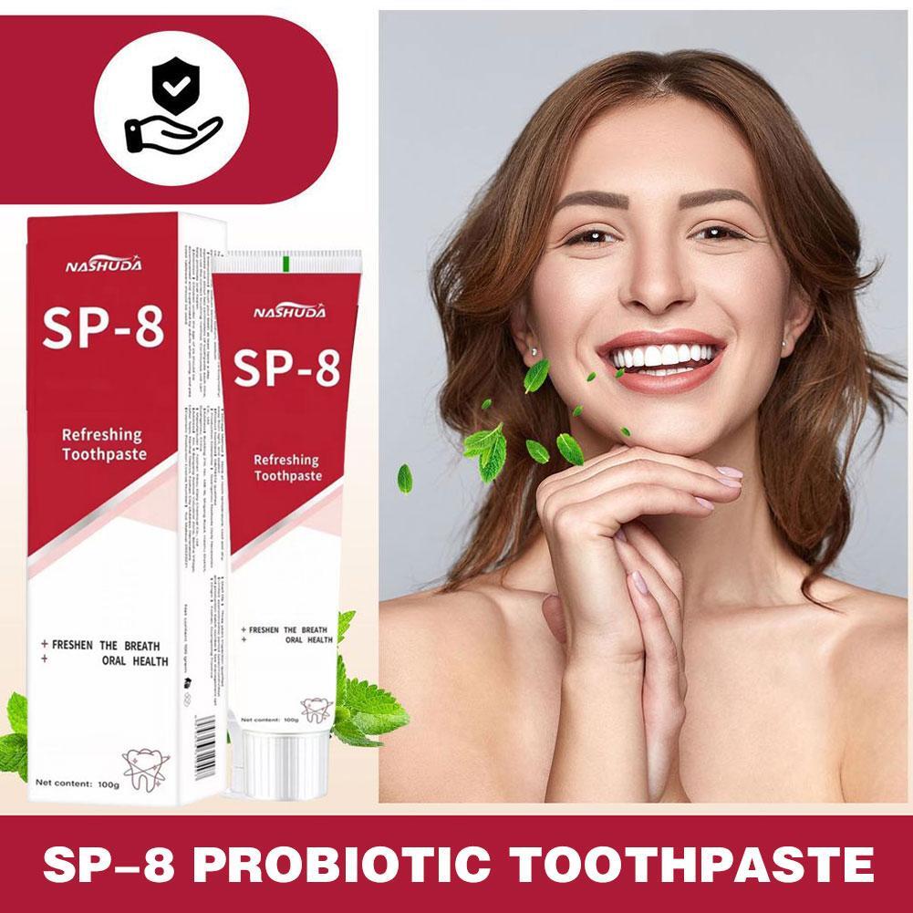 Sp-8 Pasta Dental, Sp-8 Ultra Whitening, Sp-8 Probiotic Toothpaste 100g US