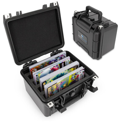 best hard cases for pokemon cards Amazon.com: FunGuys Graded Card Storage Box, Trading Card Case for PSA  Graded Pokemon Cards, Sports Card Storage Boxes, PSA Card Case Holder,  Baseball Slab Case for Trading Cards, BGS : Toys &