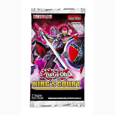 YuGiOh TCG Kings Court Booster BOX | 24 Packs | NEW SEALED Konami