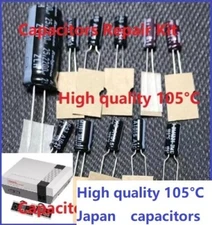 Nintendo NES Console Fix ALL Capacitors Repair Kit ( No power  Audio  Video )