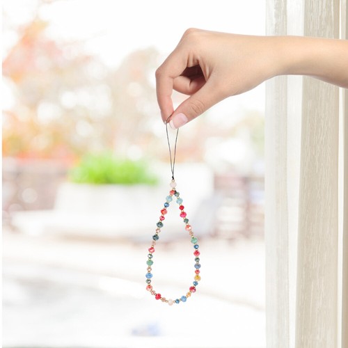 Cellphone Case Chain Beaded Phone Lanyard Colorful Beads Phone Strap - 第 7/12 張圖片