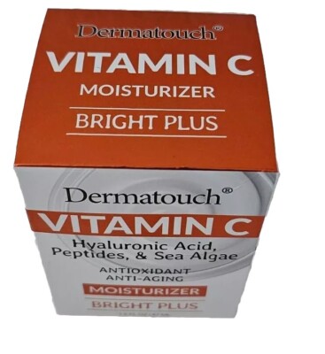 Dermatouch Vitamin C + Hyaluronic Acid Peptides & Sea Algae Antioxidant 1.7 oz